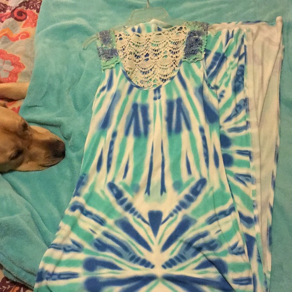Tie dyed maxi dress - Picture 6 of 6